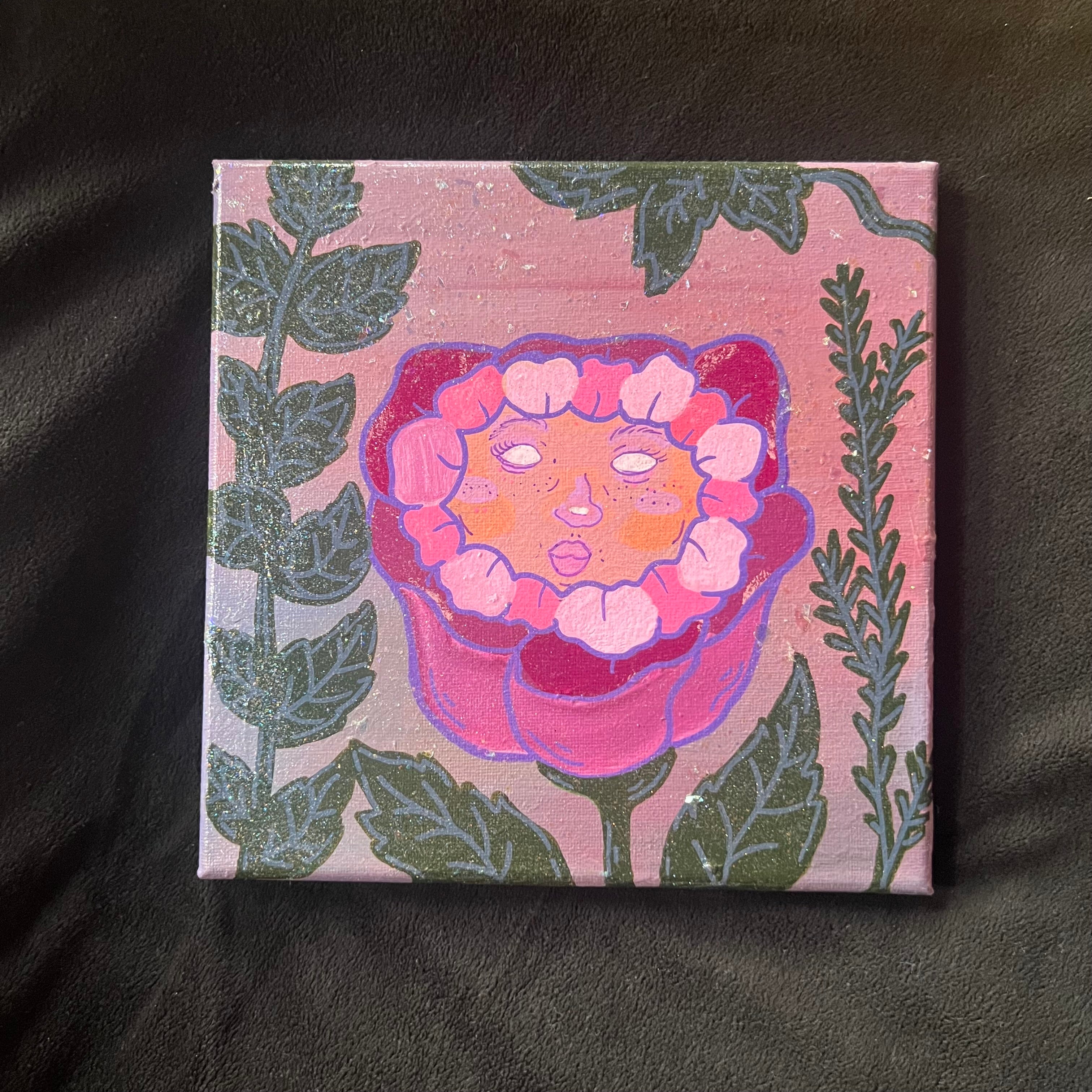Little bloom painting