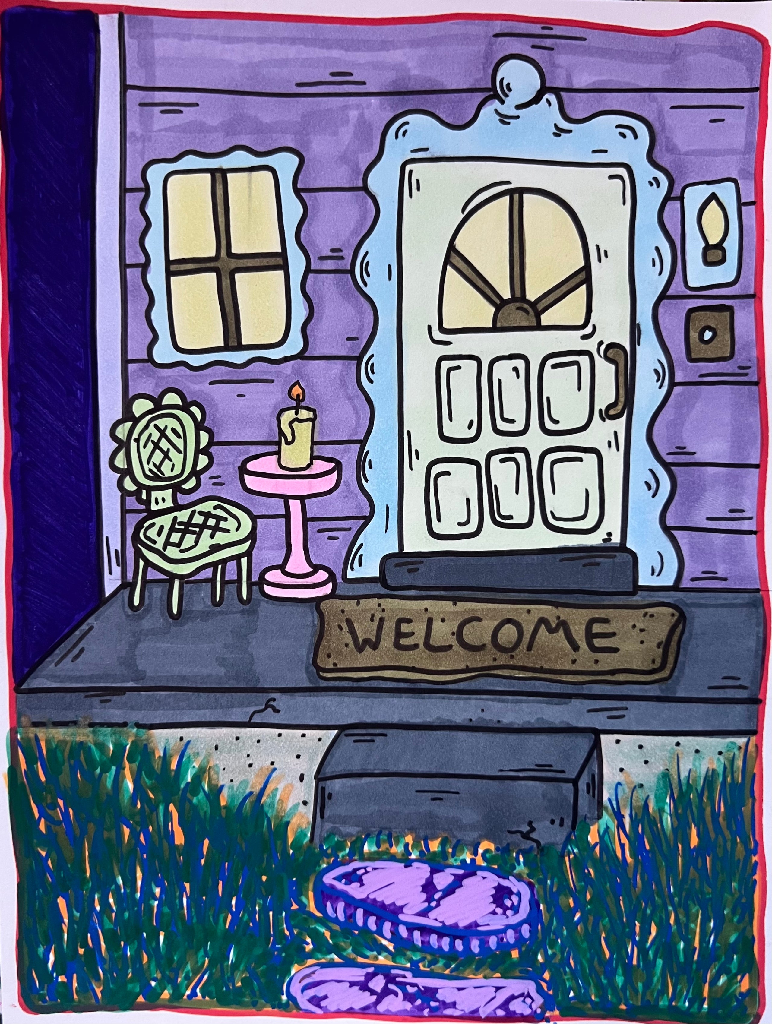Witch’s Doorstep drawing