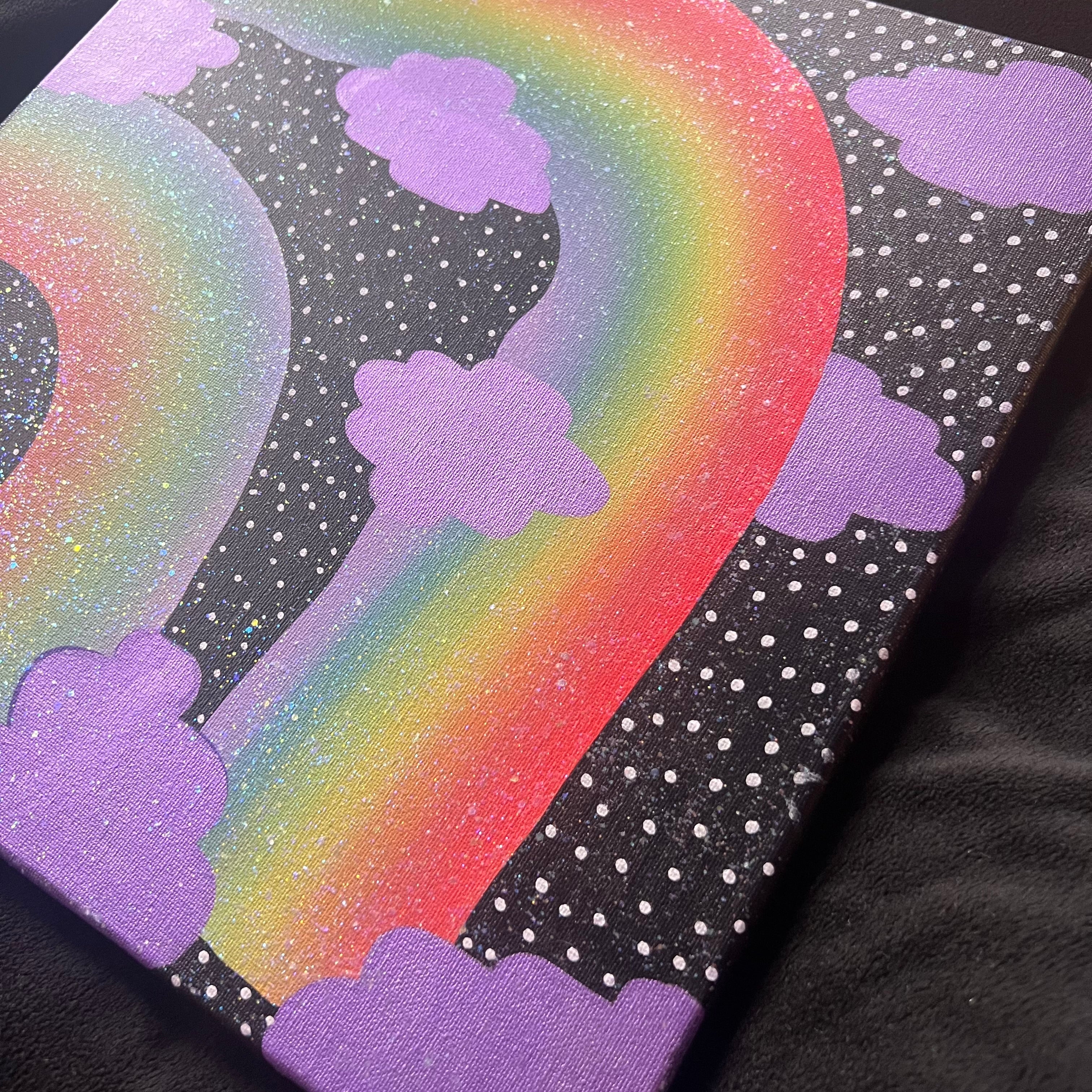 Double space rainbow