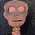 Skeletal sleep painting