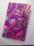 Purple paradise notebook