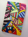 Stripes and spikes notebook