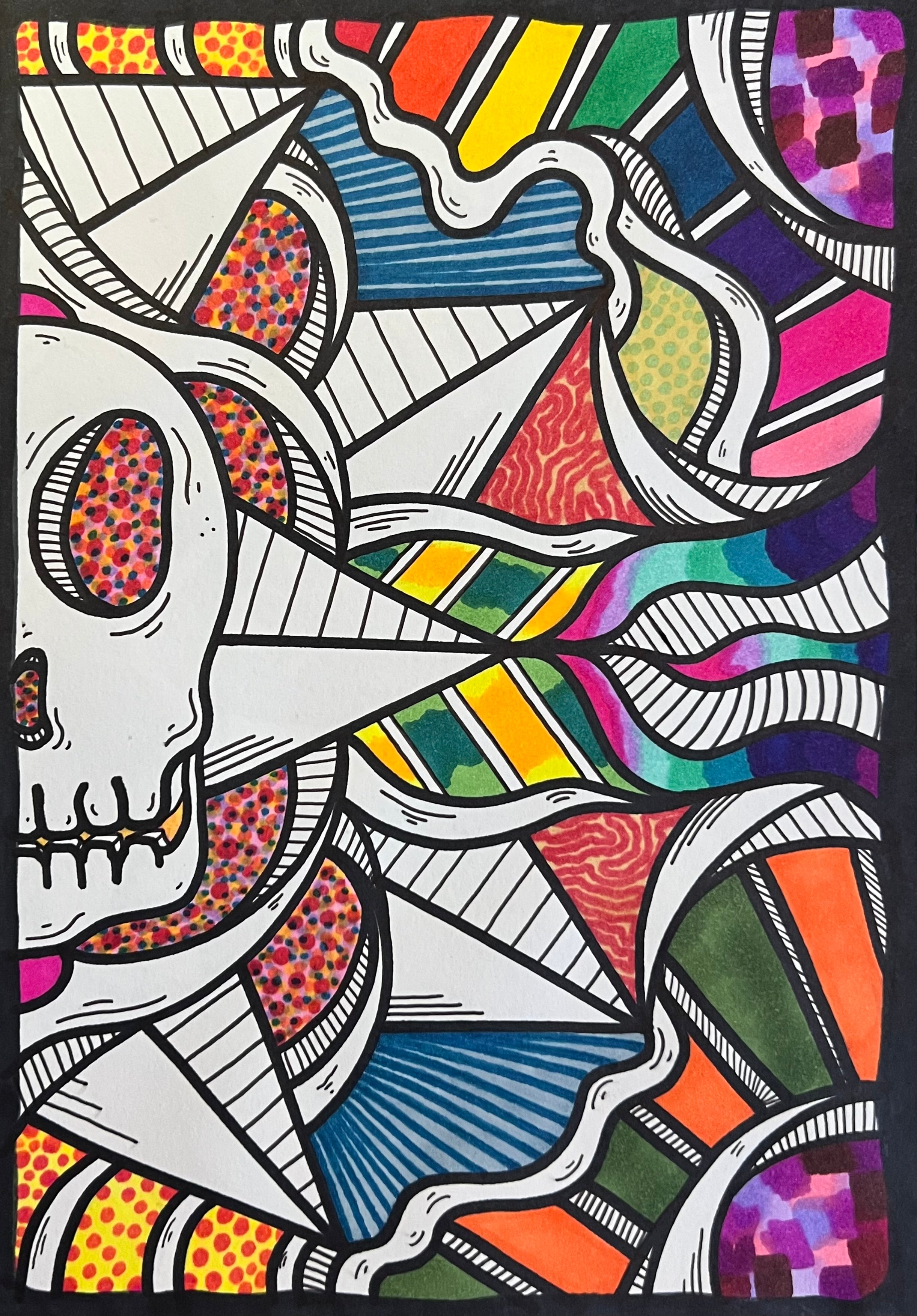 Half a mind drawing