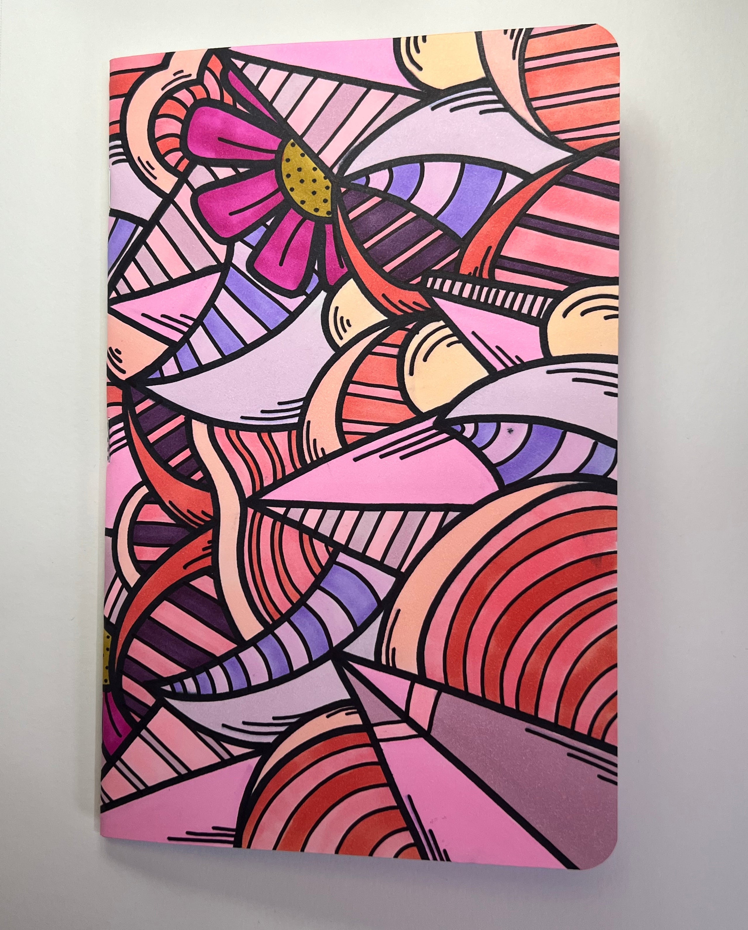 Pink party notebook