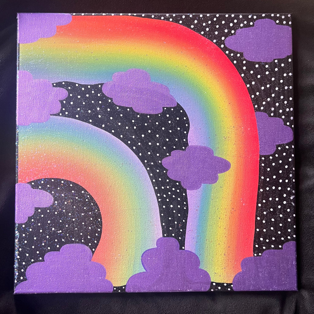 Double space rainbow