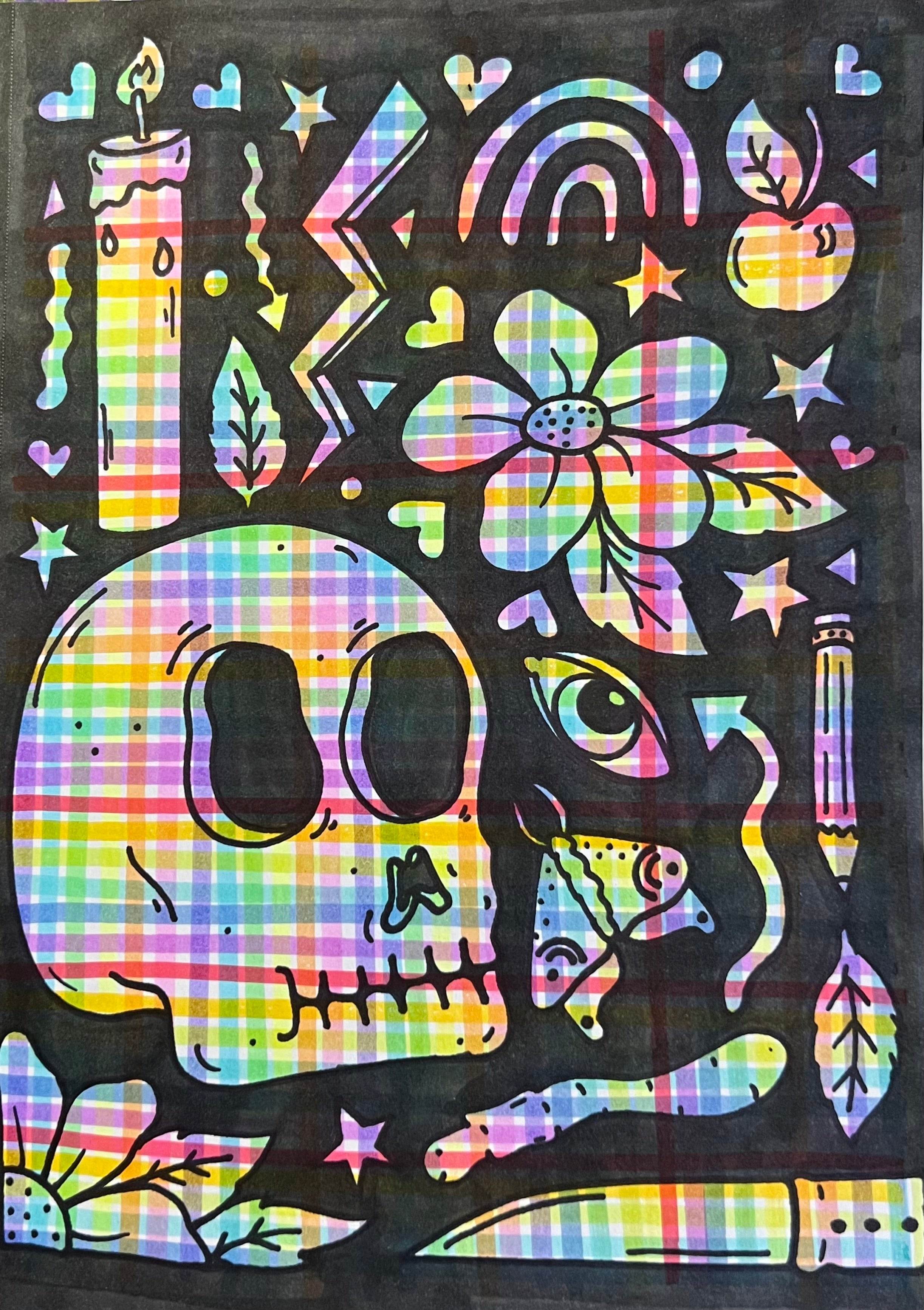 Ingredients of the spirit drawing