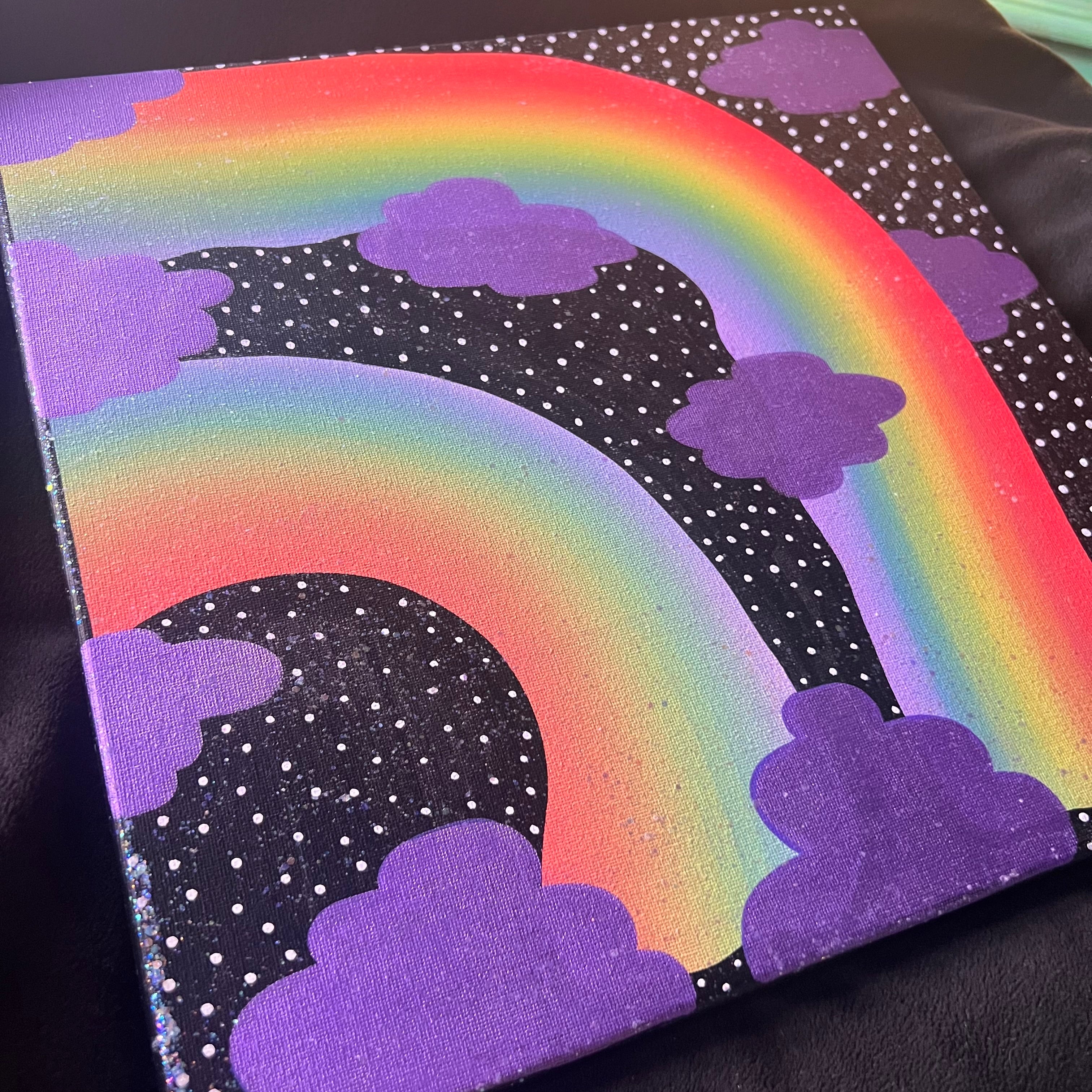 Double space rainbow