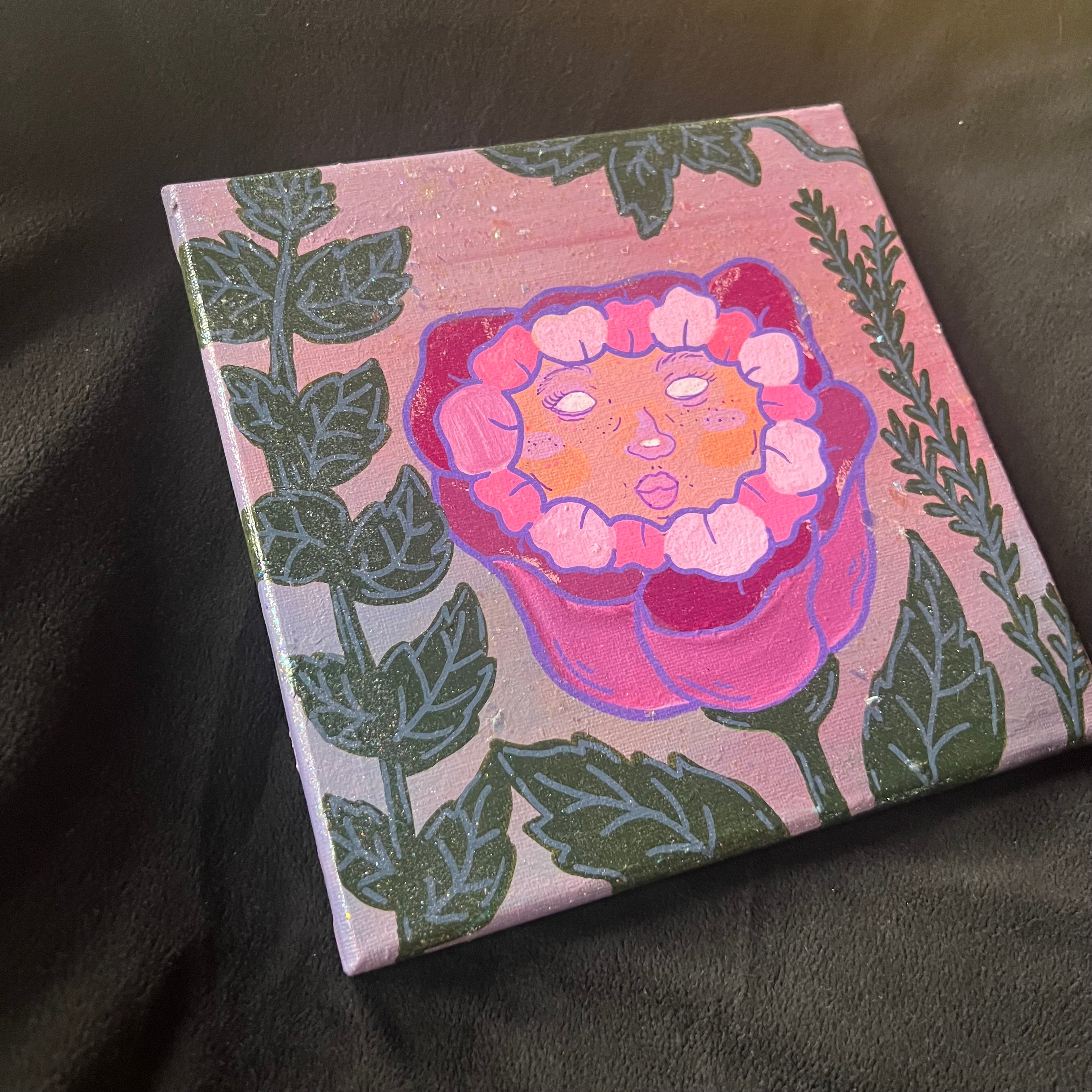 Little bloom painting