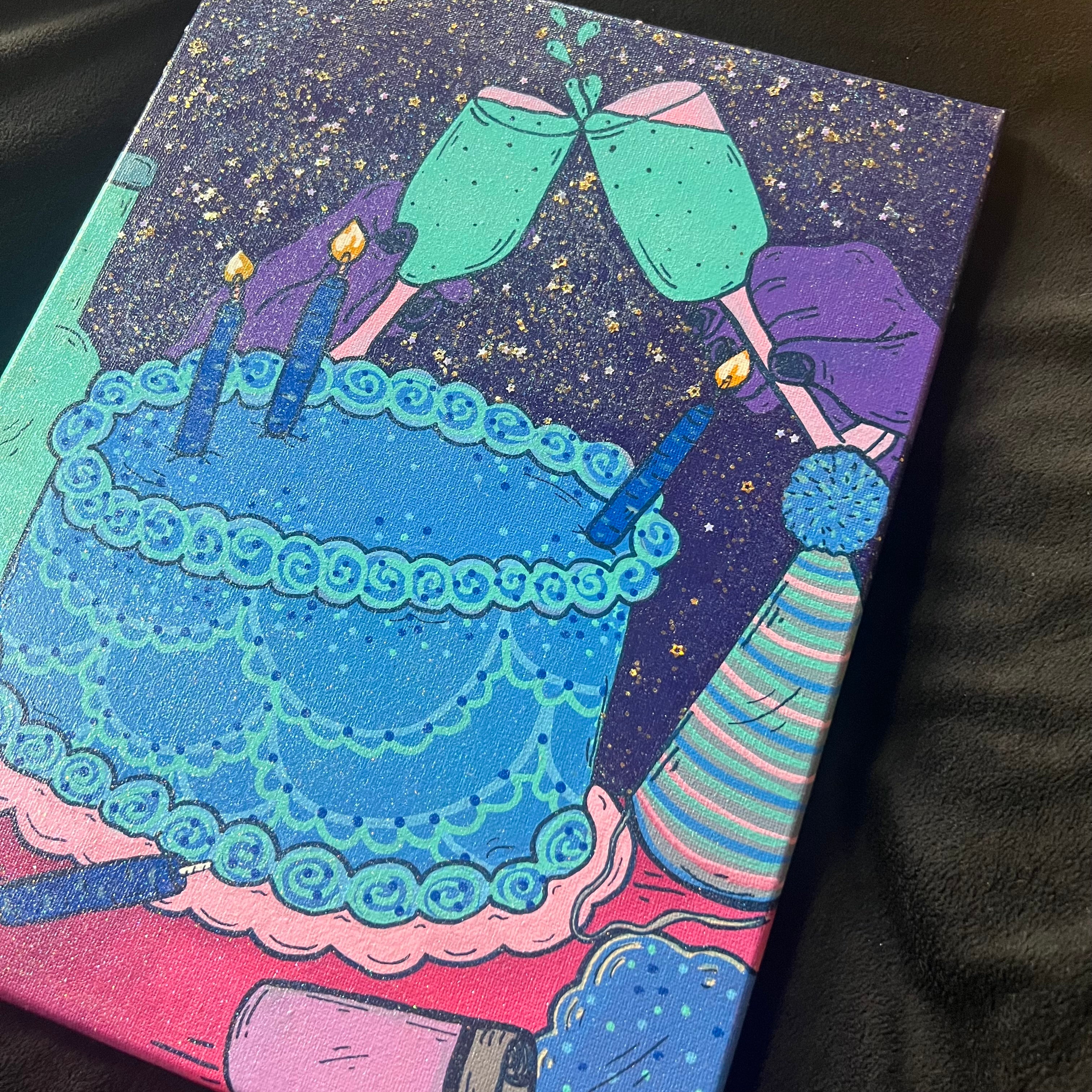 Cheers to another year painting