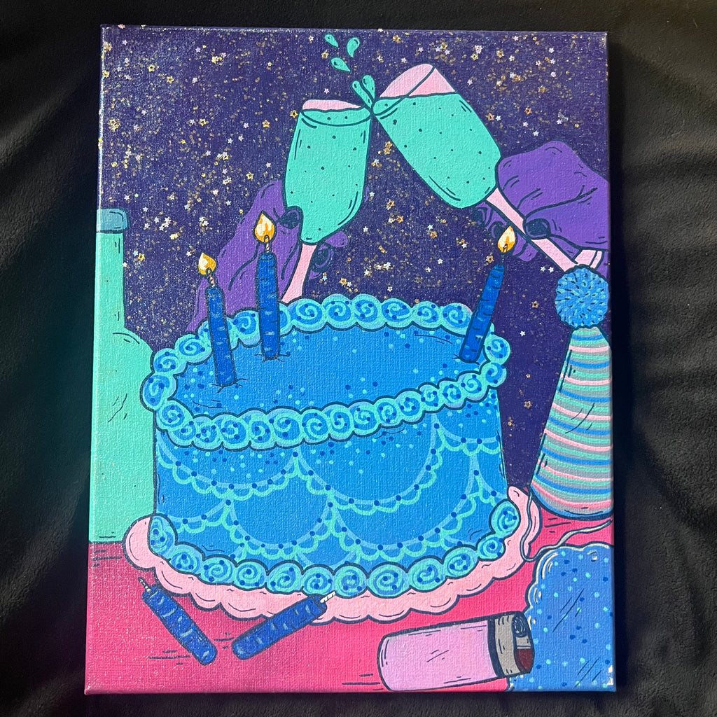 Cheers to another year painting